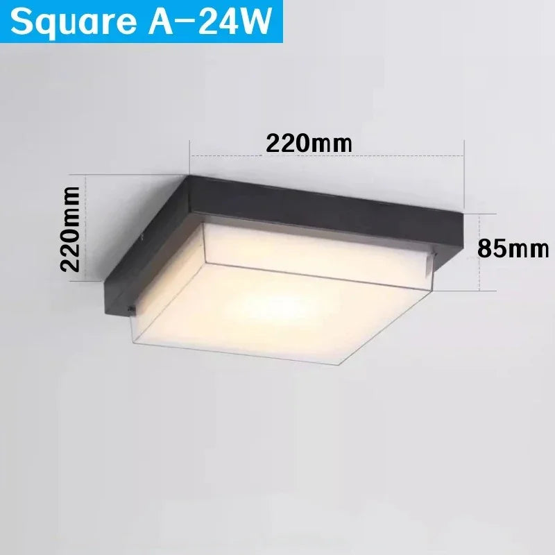 Kiki's Way | Alaya Outdoor Ceiling Light – Surface Mounted, IP65