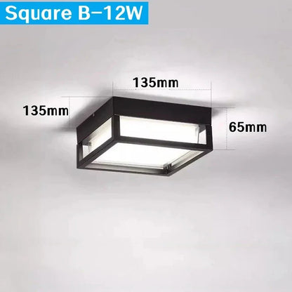 Kiki's Way | Alaya Outdoor Ceiling Light – Surface Mounted, IP65
