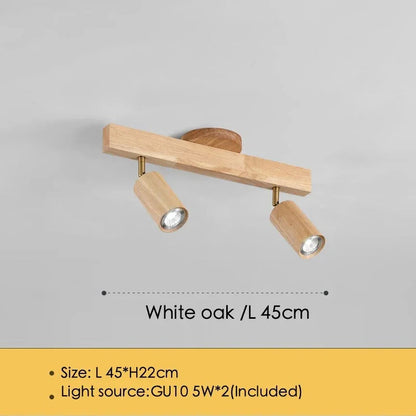 Kiki's Way | Elyse Wooden Spotlight – Surface Mounted, 5 Sizes