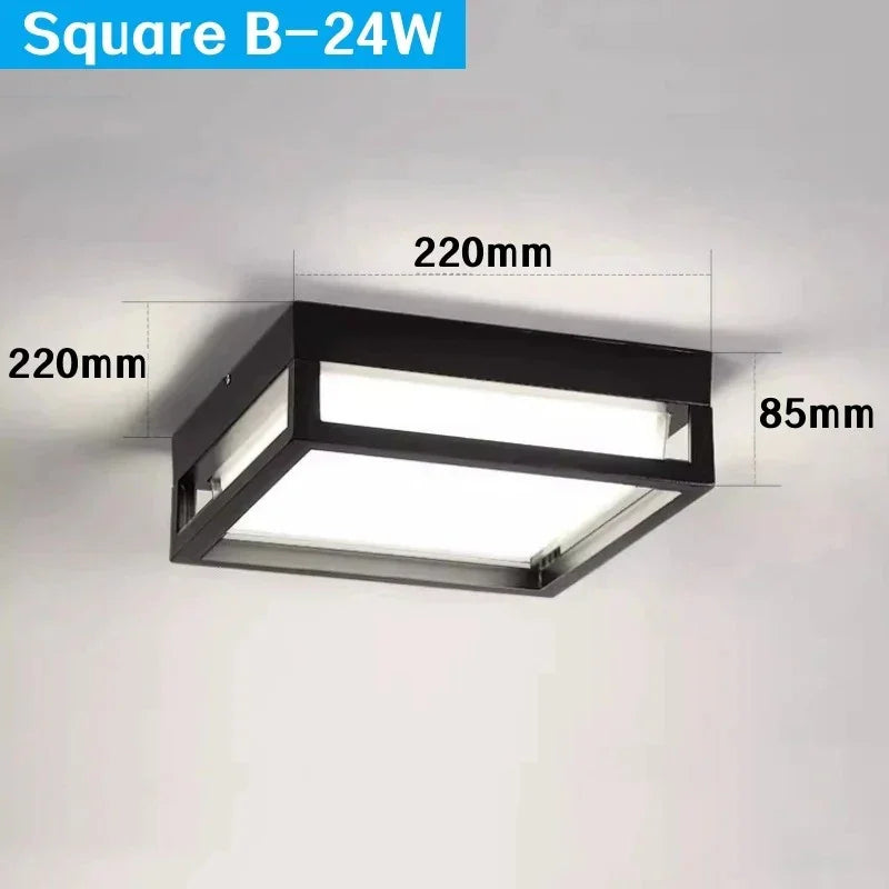 Kiki's Way | Alaya Outdoor Ceiling Light – Surface Mounted, IP65