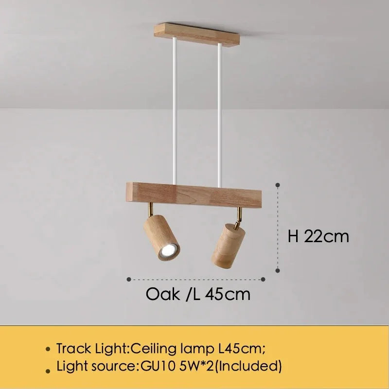 Kiki's Way | Elyse Wooden Spotlight – Surface Mounted, 5 Sizes