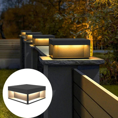 Kiki's Way | Abbie Solar Post Light – Stainless Steel, IP65