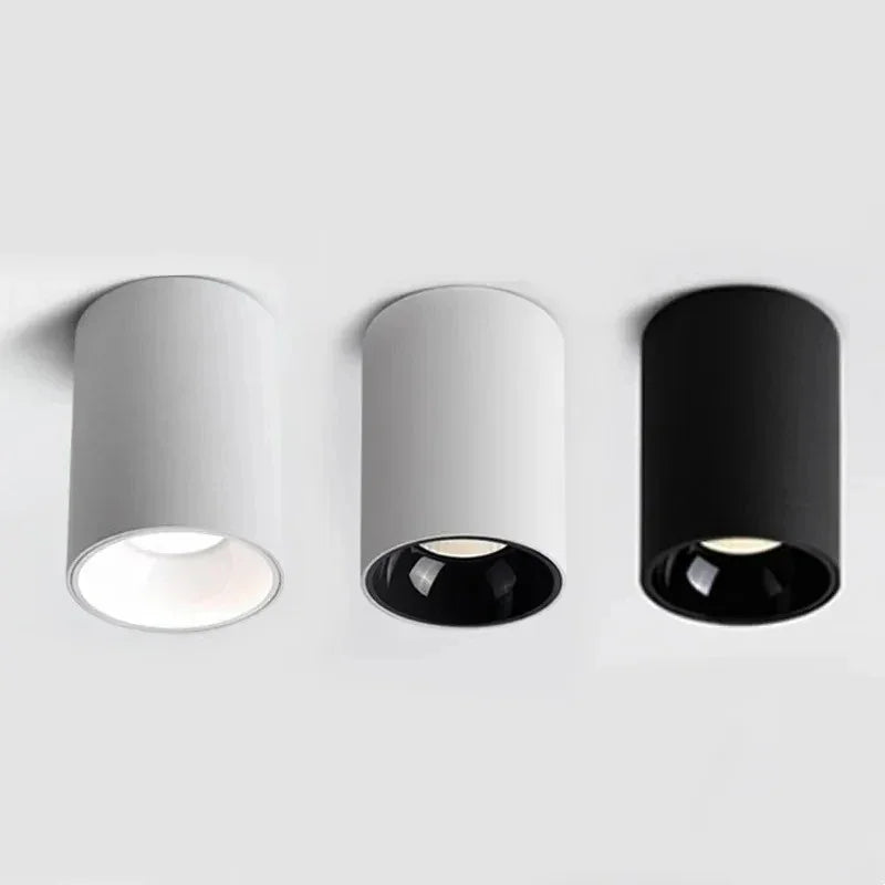 Kiki's Way | Denver Surface Downlight – Black or White, 7–18 W