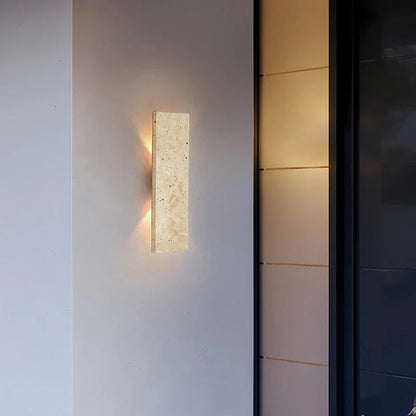 Kiki's Way | Adira Stone Wall Light – Dimmable 18 W LED, IP44