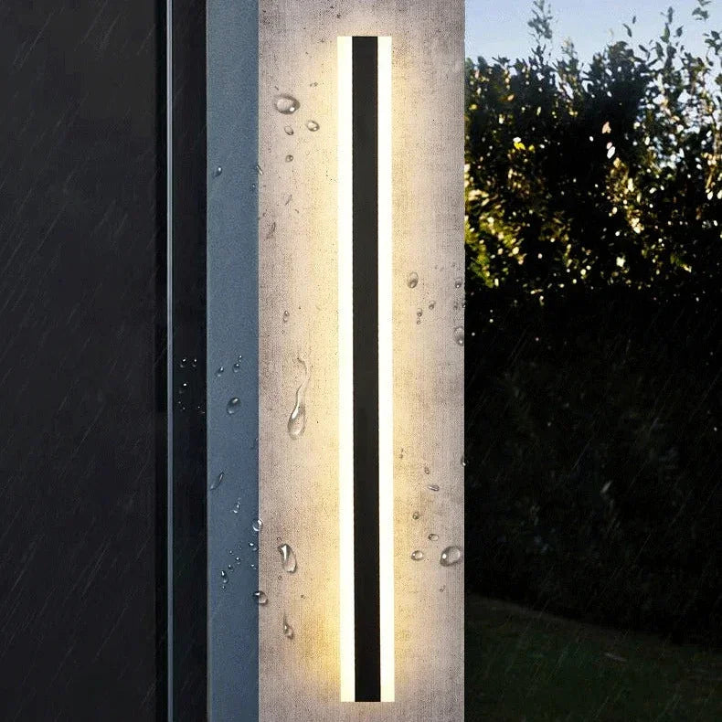 Kiki's Way | Adriel Strip Wall Light – Slim Iron Profile, IP65