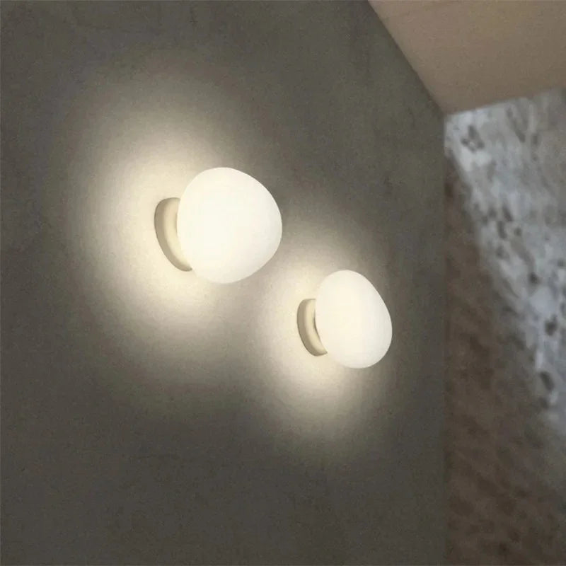 Kiki's Way | Abby Egg Wall Light – Acrylic & Metal