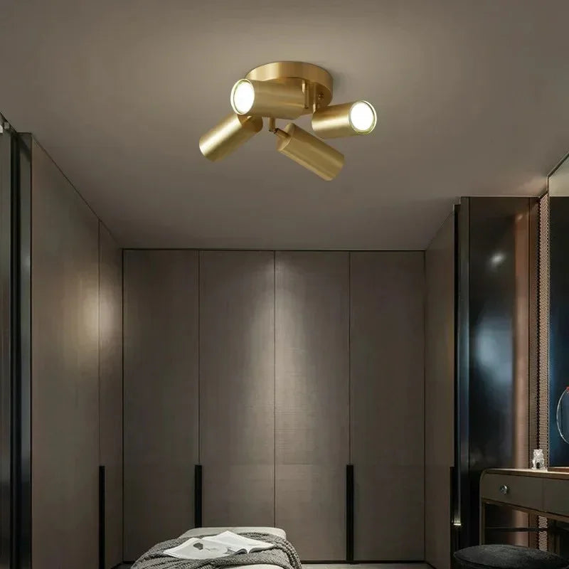 Kiki's Way | Marigold Brass Spotlight – Surface Mounted, E27