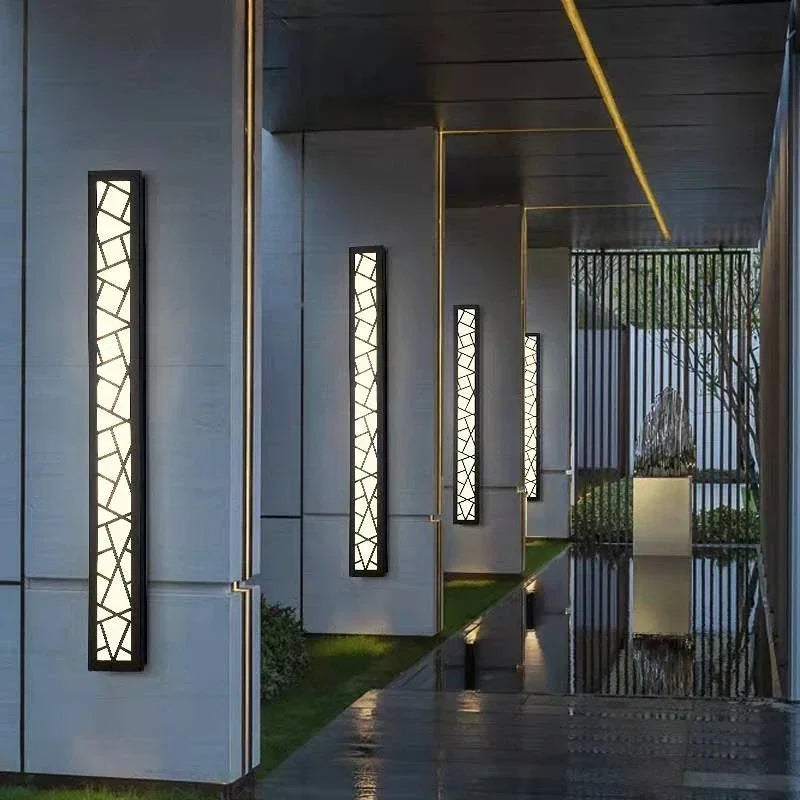 Kiki's Way | Advika Steel Wall Light – Brushed Finish, IP65