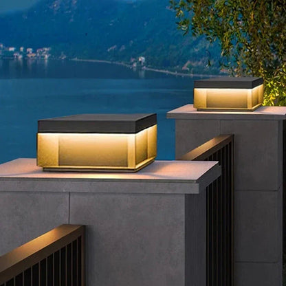 Kiki's Way | Abbie Solar Post Light – Stainless Steel, IP65
