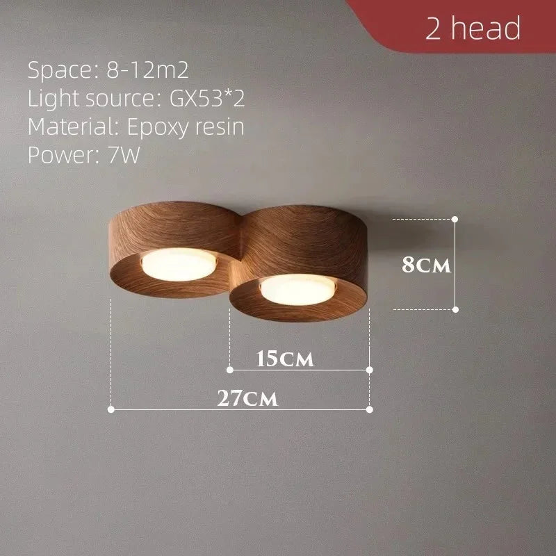 Kiki's Way | Aila Resin Ceiling Light – Surface Mounted, GX53