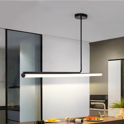 Kiki's Way | Mariah Tube Pendant Light – Polished Chrome, Linear
