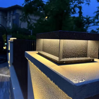 Kiki's Way | Abbie Solar Post Light – Stainless Steel, IP65