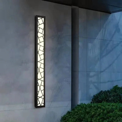 Kiki's Way | Advika Steel Wall Light – Brushed Finish, IP65