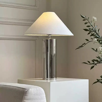 Kiki's Way | Blensha Steel Table Lamp – Hat-Shaped Shade