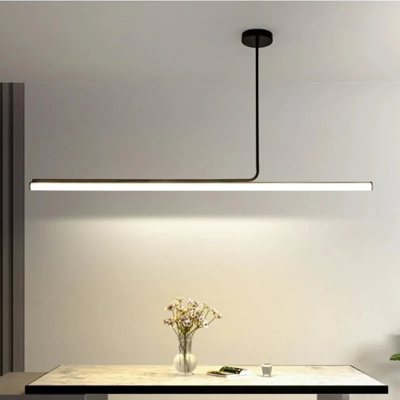 Kiki's Way | Mariah Tube Pendant Light – Polished Chrome, Linear
