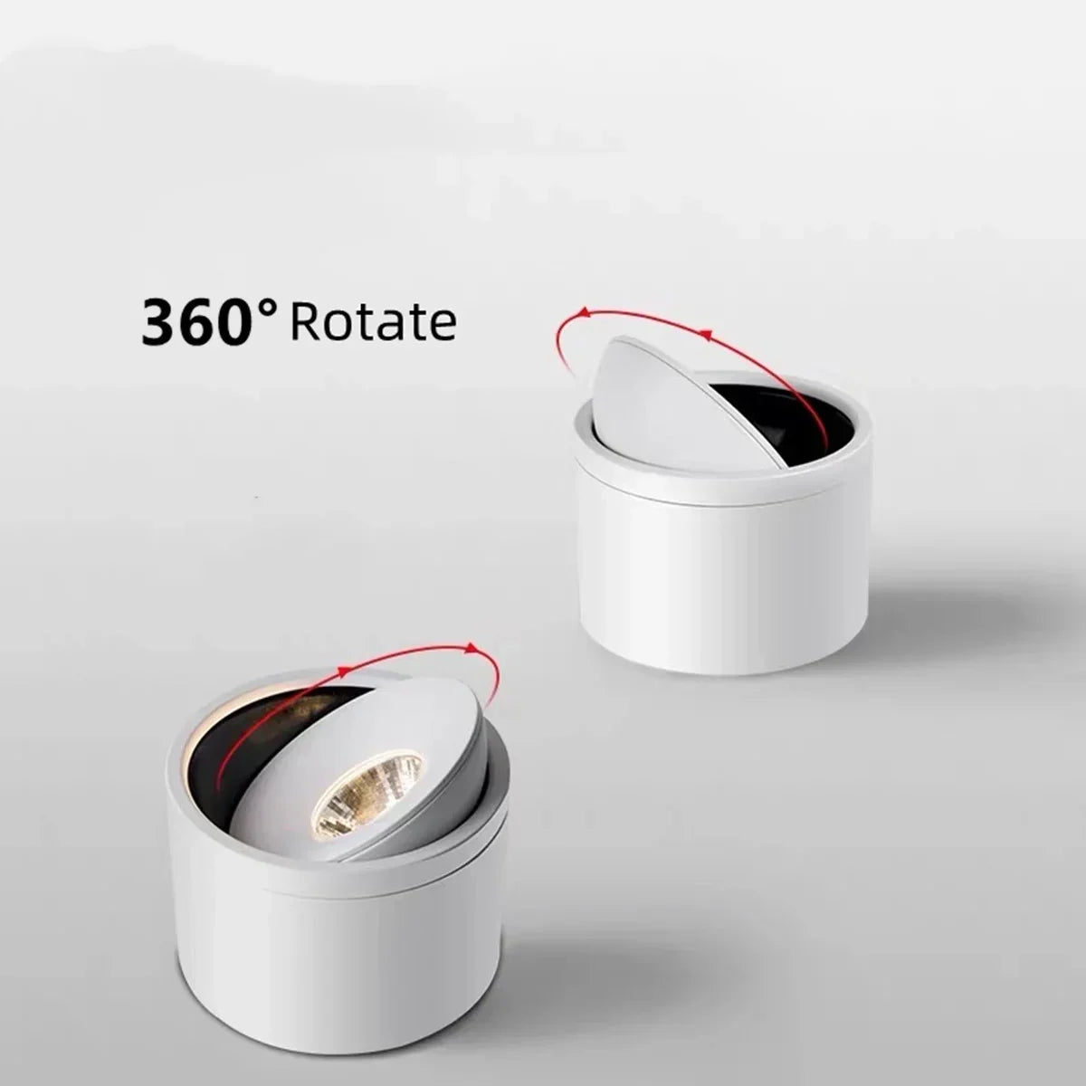 Kiki's Way | Paulina Rotatable Downlight – 360°, 9–24 W