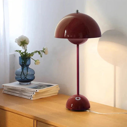 Kiki's Way | Adele Metal Table Lamp – Classic Dome Shade