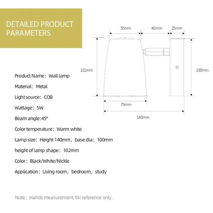 Kiki's Way | Calla Adjustable Spotlight – GU10 COB, 45° Beam