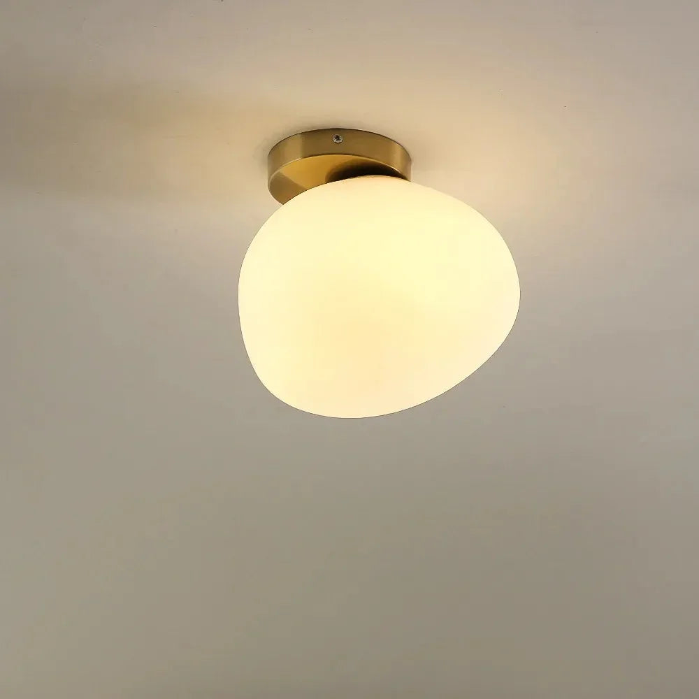 Kiki's Way | Arianne Glass Wall Light – Wrought Iron Frame