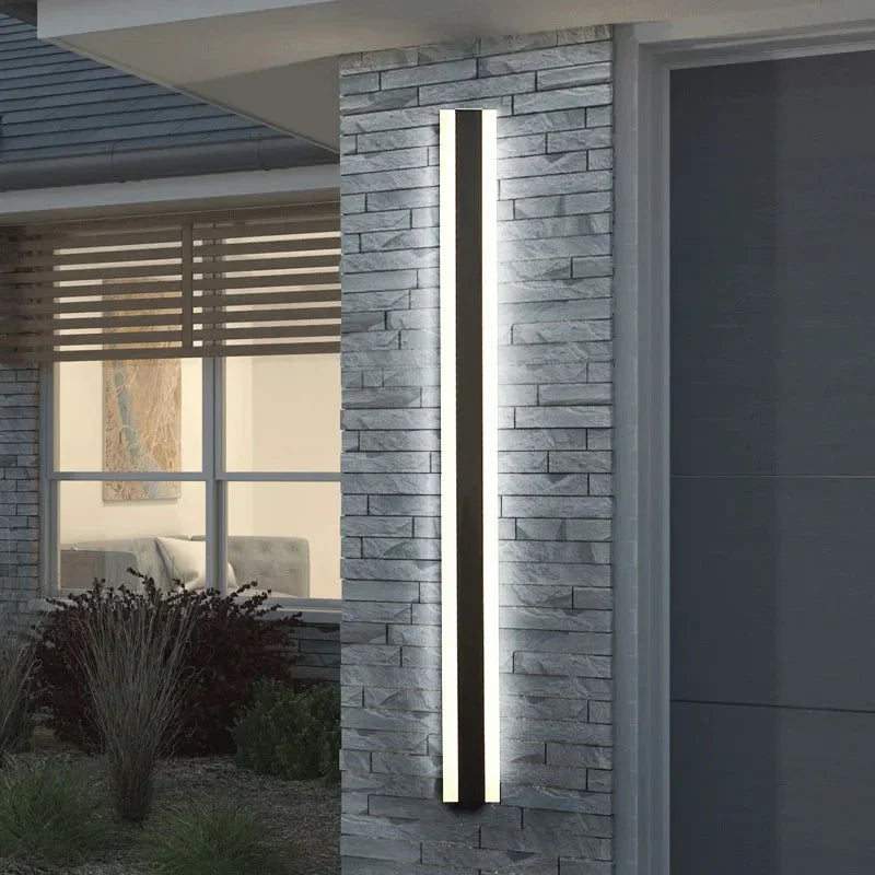 Kiki's Way | Adriel Strip Wall Light – Slim Iron Profile, IP65