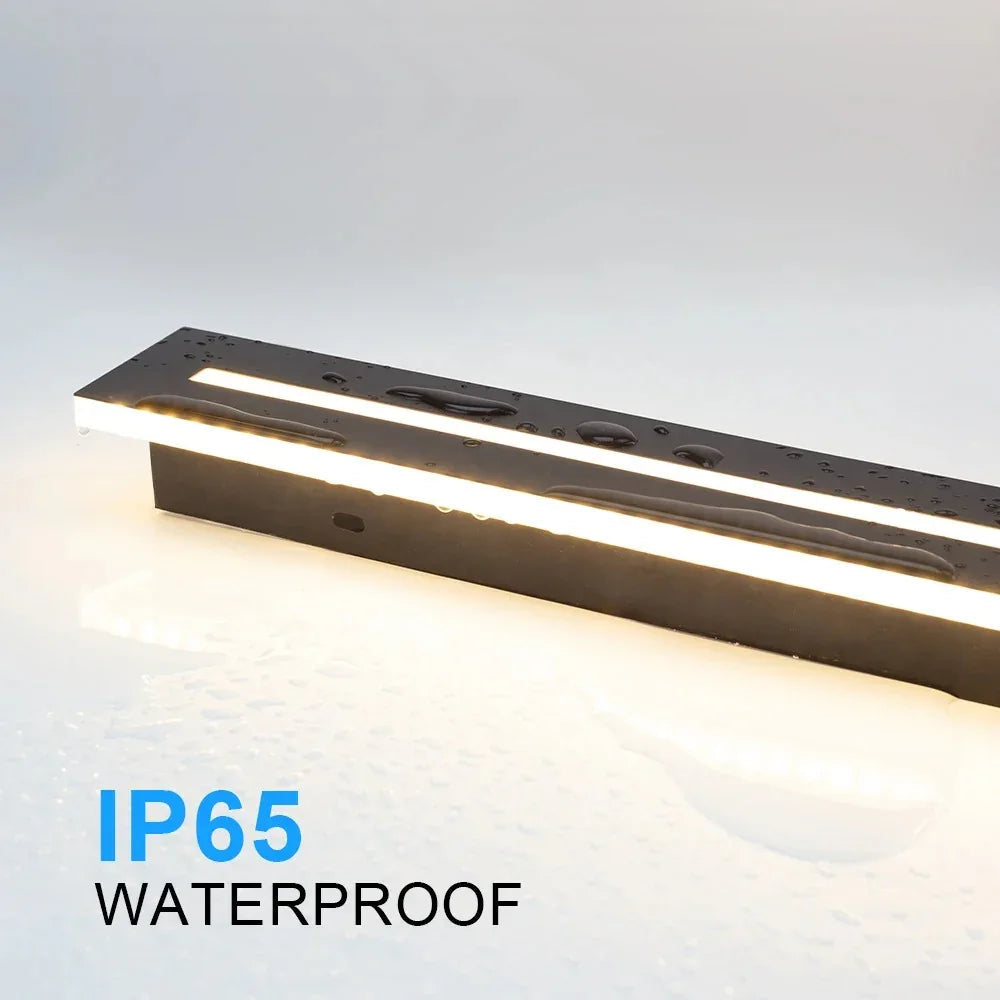 Kiki's Way | Aditi Linear Wall Light – Matte Acrylic, IP65
