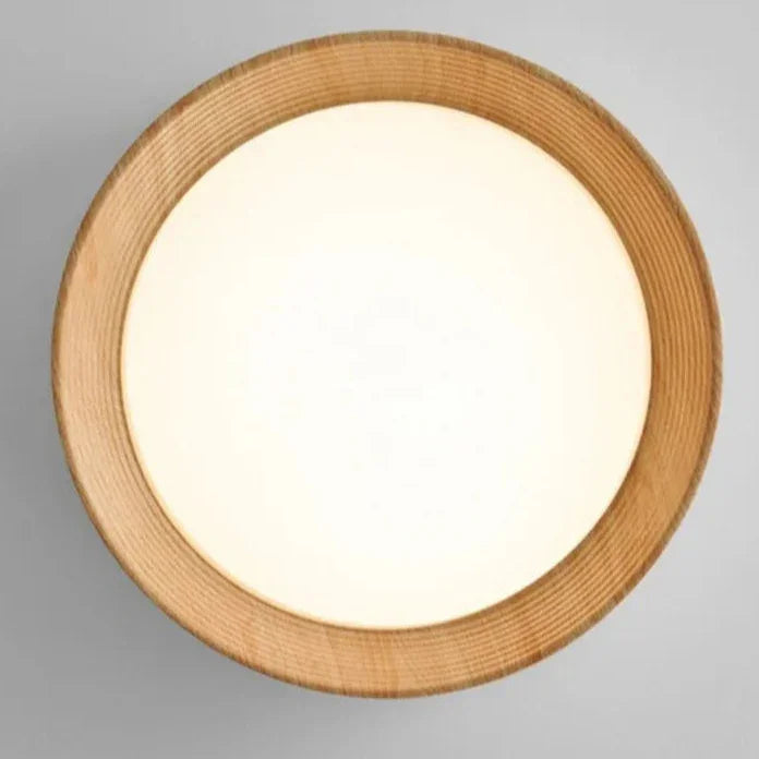 Kiki's Way | Samantha Walnut Ceiling Light – Remote Dimming