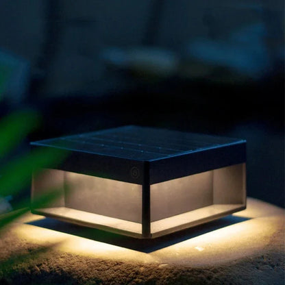 Kiki's Way | Abbie Solar Post Light – Stainless Steel, IP65