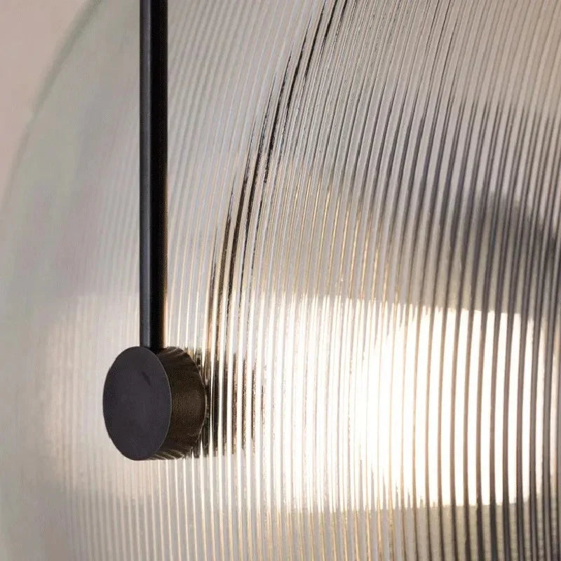 Kiki's Way | Basil Glass Globe Wall Light – Iron Frame, G9