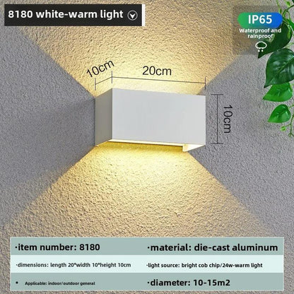 Kiki's Way | Aleia Aluminium Wall Light – 12 W or 24 W, IP65
