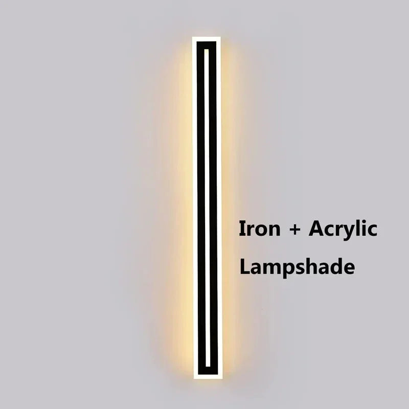 Kiki's Way | Aditi Linear Wall Light – Matte Acrylic, IP65