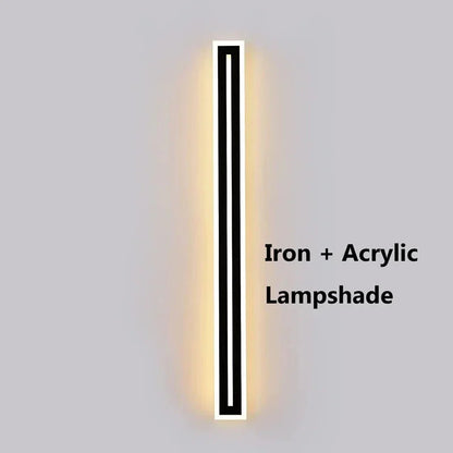 Kiki's Way | Aditi Linear Wall Light – Matte Acrylic, IP65