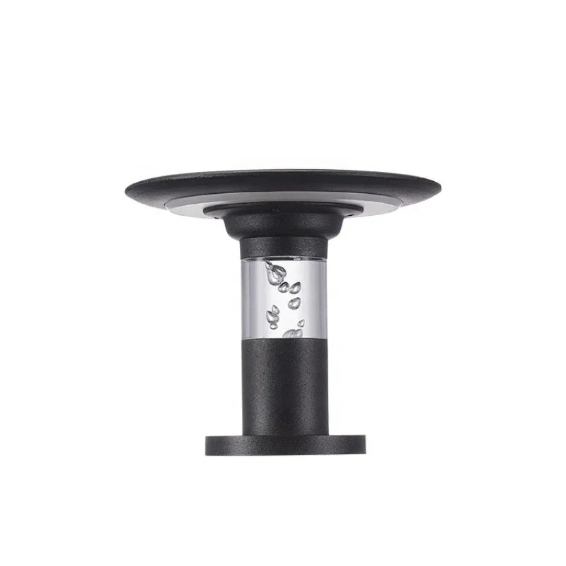 Kiki's Way | Acacia Solar Pillar Light – Aluminium, IP65