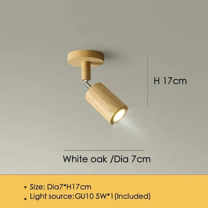 Kiki's Way | Elyse Wooden Spotlight – Surface Mounted, 5 Sizes