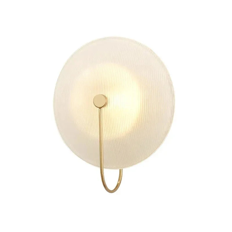 Kiki's Way | Basil Glass Globe Wall Light – Iron Frame, G9
