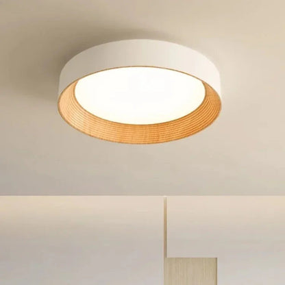 Kiki's Way | Samantha Walnut Ceiling Light – Remote Dimming