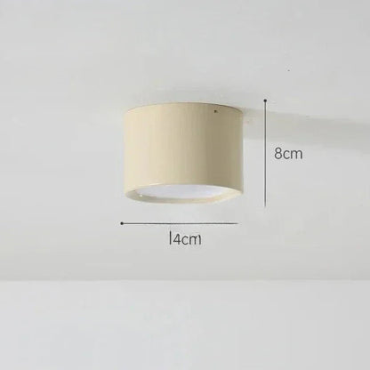 Kiki's Way | Adley Circular Ceiling Light – Wrought Iron & Acrylic