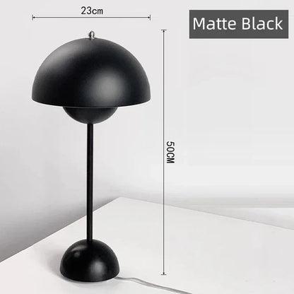 Kiki's Way | Adele Metal Table Lamp – Classic Dome Shade