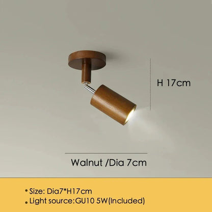 Kiki's Way | Elyse Wooden Spotlight – Surface Mounted, 5 Sizes