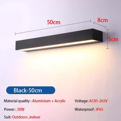 Kiki's Way | Ailyn Chrome Wall Light – Aluminium Alloy, IP65
