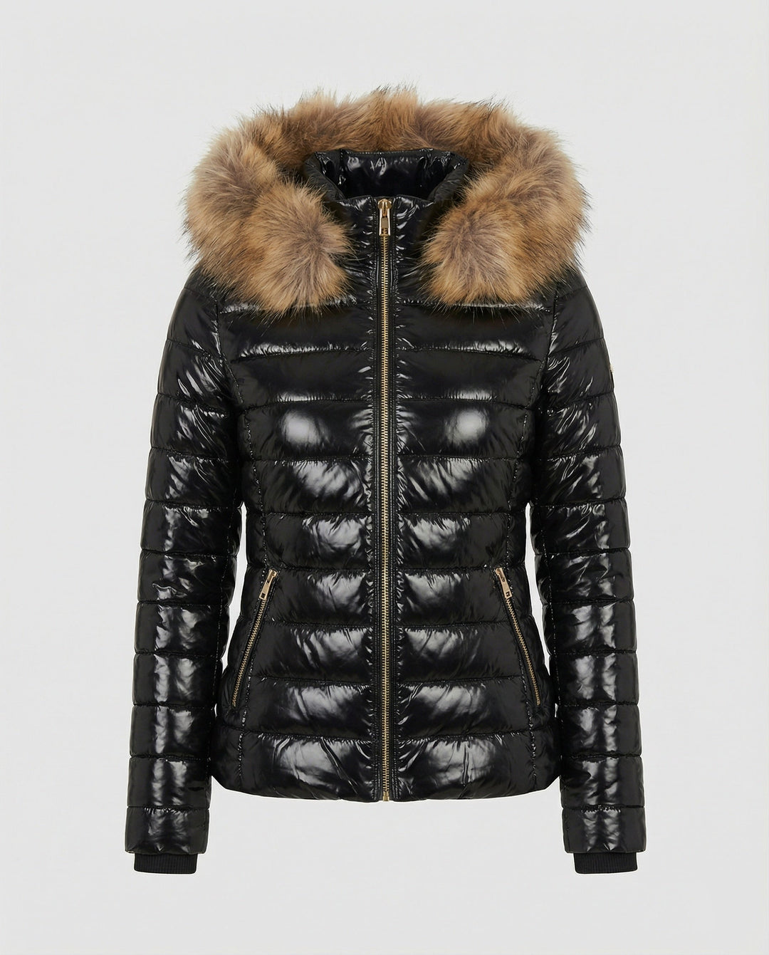 Women's Fur-Hood Puffer Coat - Winter 2024
