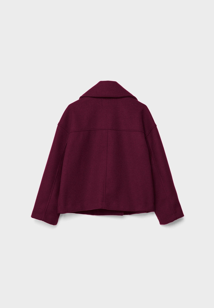 Women's Short Oversized Coat Autumn Transitional