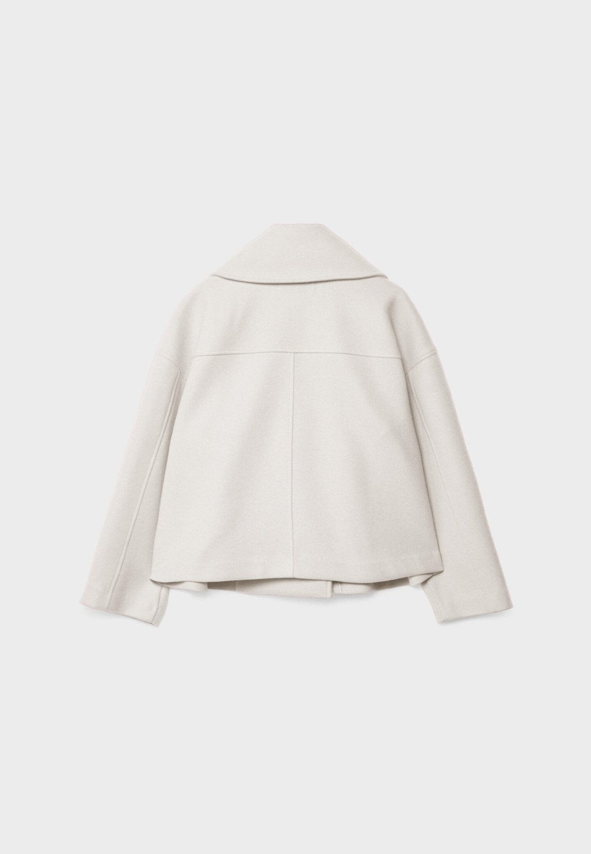 Women's Jacket with Short Cut & Double-Breasted Design