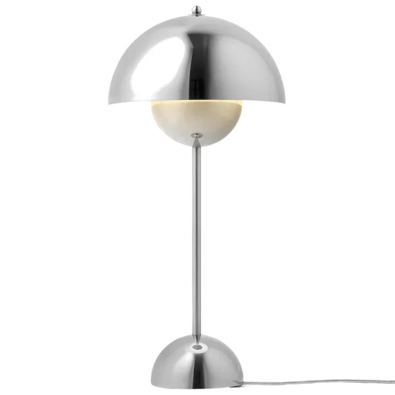 Kiki's Way | Adele Metal Table Lamp – Classic Dome Shade